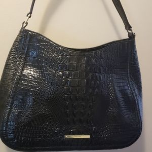Brahmin Black Patent Shoulder Bag